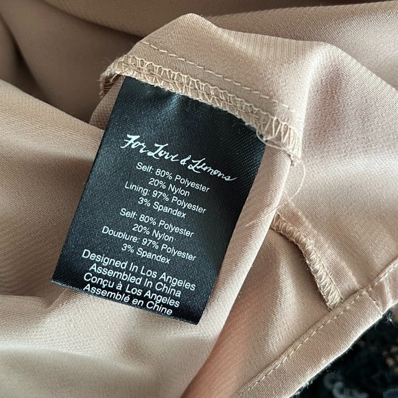 NWT For Love And Lemons Beatrice Dress - XS - Picture 6 of 7